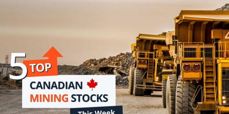 Top 5 Canadian Mining Stocks This Week: Minsud Resources Up 47 Percent on Maiden Resource