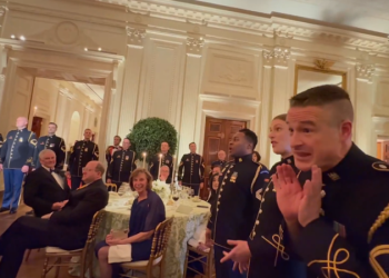 President Trump highlighting US military in a unique way