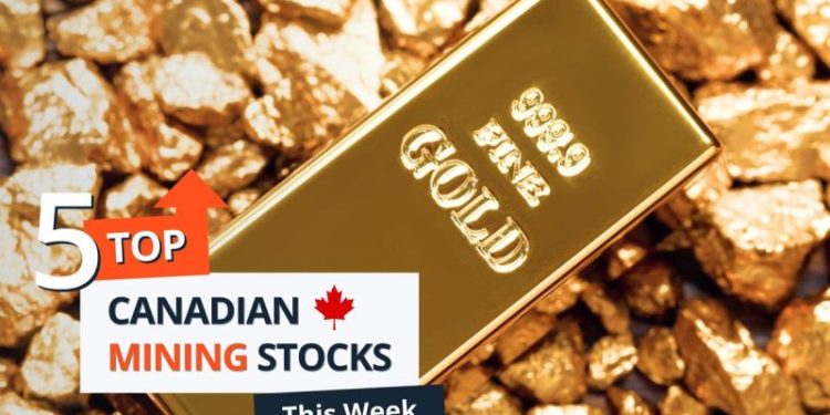 Top 5 Canadian Mining Stocks This Week: Lion Rock Jumps 60 Percent
