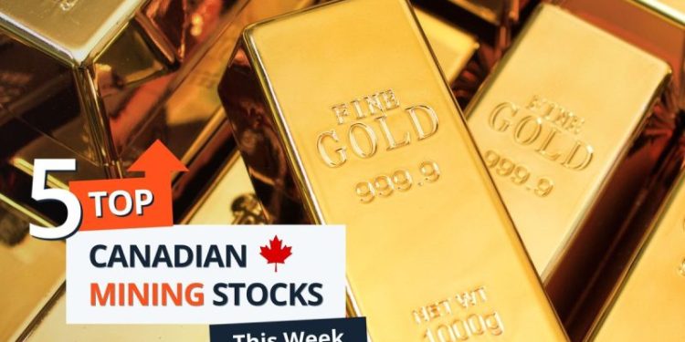 Top 5 Canadian Mining Stocks This Week: Adyton Sparkles with 97 Percent Gain