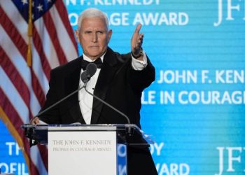 Former Vice President Mike Pence honored by Kennedy family in receiving the JFK ‘Profile in Courage Award’