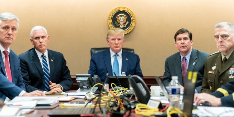Inside the Situation Room, where Trump and his national security team are weighing next steps on Iran