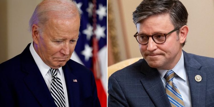 Johnson erupts over ‘dangerous’ Biden ‘cover-up’ as Democrats push Epstein disclosure