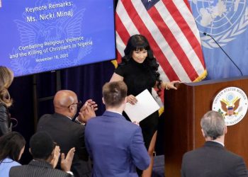 Nicki Minaj teams up with Trump’s UN ambassador to spotlight ‘genocide’ of Christians in Nigeria