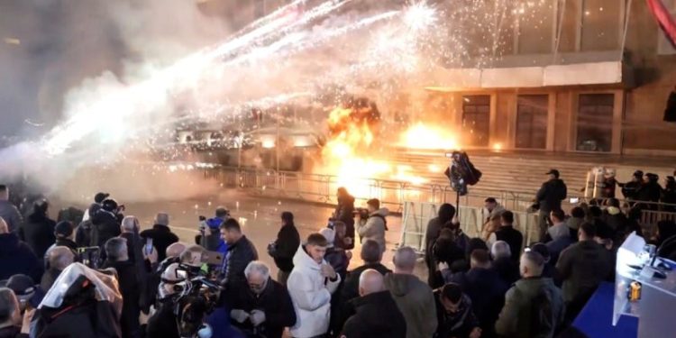 European capital rocked by violent protests as government corruption probe fuels unrest